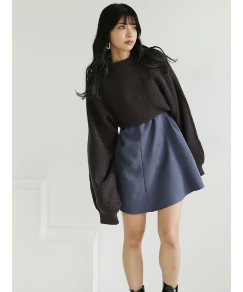 MURUA（ムルーア）の「ボレロステッチワンピース（ワンピース・レディース・グレー/ブラック/アイボリー・1/2）」の16枚目の写真