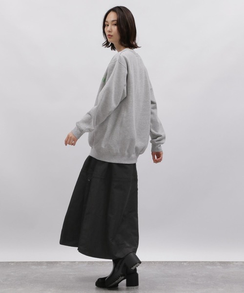 LAKOLE（ラコレ）の「ドロストギャザースカート / 989003（スカート・レディース・ライトオリーブ/ブラック・SMALL/MEDIUM）」の8枚目の写真