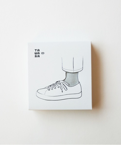 TAWARA(タワラ)の「箱入り伸び伸びソックス【1足】(ソックス/靴下・レディース・レッド/ピンク/ブラック/マスタード/グレー/ブルー/グリーン・F)」の21枚目の写真