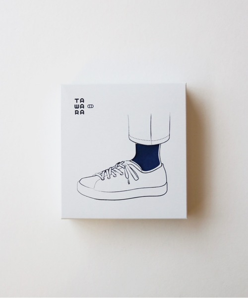 TAWARA(タワラ)の「箱入り伸び伸びソックス【1足】(ソックス/靴下・レディース・レッド/ピンク/ブラック/マスタード/グレー/ブルー/グリーン・F)」の17枚目の写真
