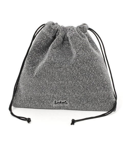 LAKOLE（ラコレ）の「アソートデザイン巾着ポーチ / 985829（ポーチ・レディース・ドット/ラメ/マルチ・FREE）」の3枚目の写真