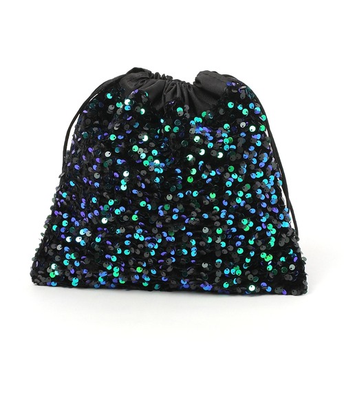 LAKOLE（ラコレ）の「アソートデザイン巾着ポーチ / 985829（ポーチ・レディース・ドット/ラメ/マルチ・FREE）」の5枚目の写真