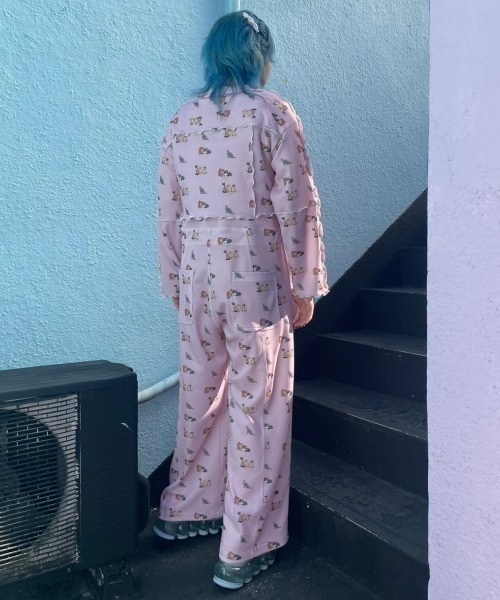 Candy Stripper（キャンディストリッパー）の「BABY KITTENS WAFFLE カーディガン（カーディガン/ボレロ・レディース・ピンク/アイボリー/ブラック・2）」の20枚目の写真