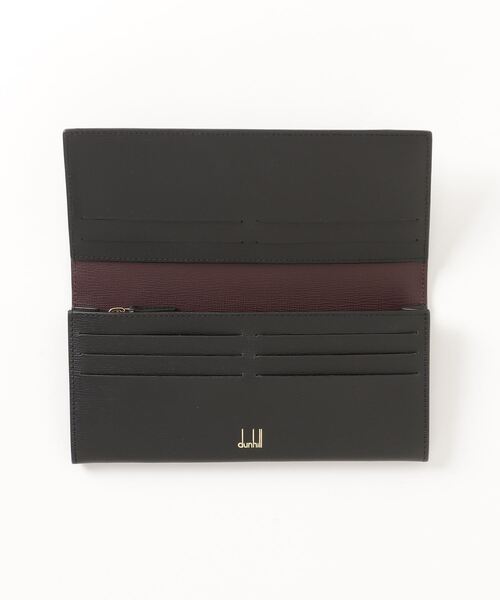 ダンヒル　長財布 セール】【DUNHILL/ダンヒル】本革 メタルロゴ 長財布（財布