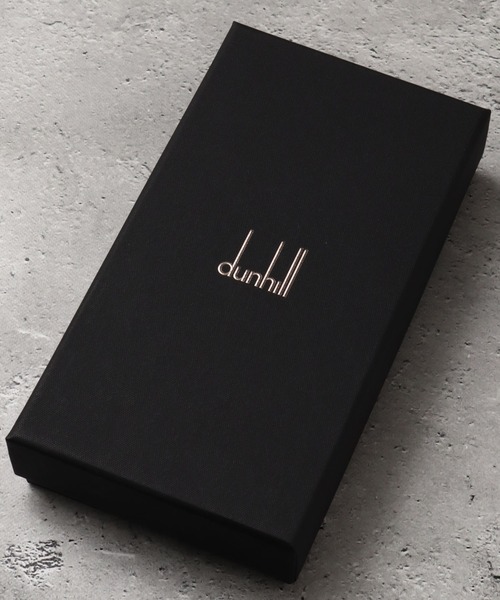 dunhill ダンヒル 長財布 黒 ダンヒル dunhill 長財布 L2X218A ブラック CADOGAN カドガン | GINZA
