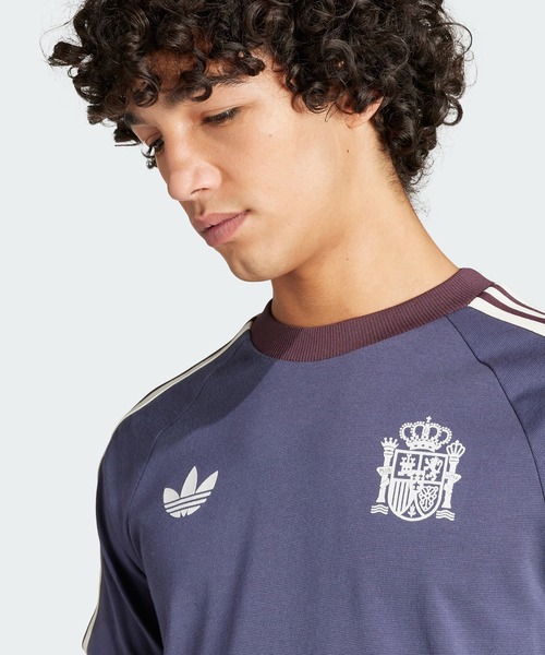 【美品】 スペイン アディカラー クラシックス スリーストライプス 半袖Tシャツ adidas（アディダス）の「スペイン アディカラー クラシックス