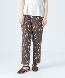 ペイントプリント テーパードパンツ