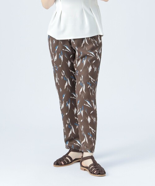 BEAMS HEART（ビームスハート）の「ペイントプリント テーパードパンツ（その他パンツ・レディース・グリーン/オフホワイト/ネイビー/ブラウン・FREE）」の20枚目の写真