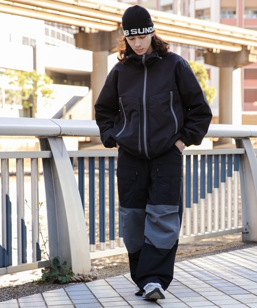 WEGO(ウィゴー)の「WEGO/3レイヤーフードブルゾン(ブルゾン・メンズ・ブラック・LARGE/MEDIUM)」の20枚目の写真