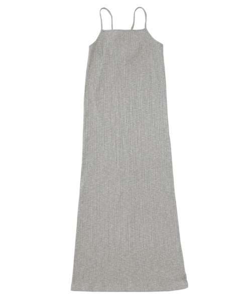 select MOCA(セレクトモカ)の「バックオープンランダムリブワンピース(ワンピース・レディース・グレー/ブラック・SMALL/LARGE/MEDIUM)」の20枚目の写真