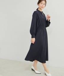 フロントギャザーワンピース