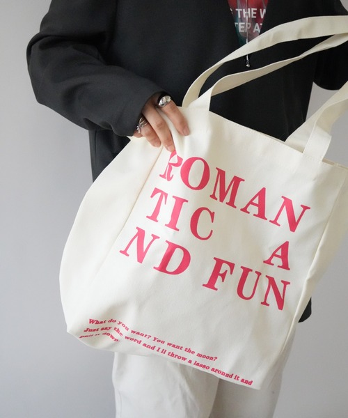 Port(ポート)の「【 Port / ポート 】 アソート レタリング カラー トートバッグ #(トートバッグ・レディース・レッド/ブルー/イエロー/オレンジ/ホワイト/ピンク/ブラウン・FREE)」の2枚目の写真