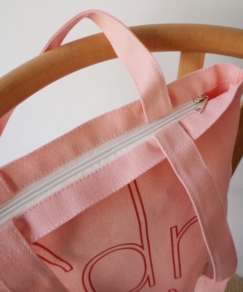 US限定 春コレ ★PINK★チャック付き トートBAG SESAME STREET トートバッグ 「ピンクコレクション」トート