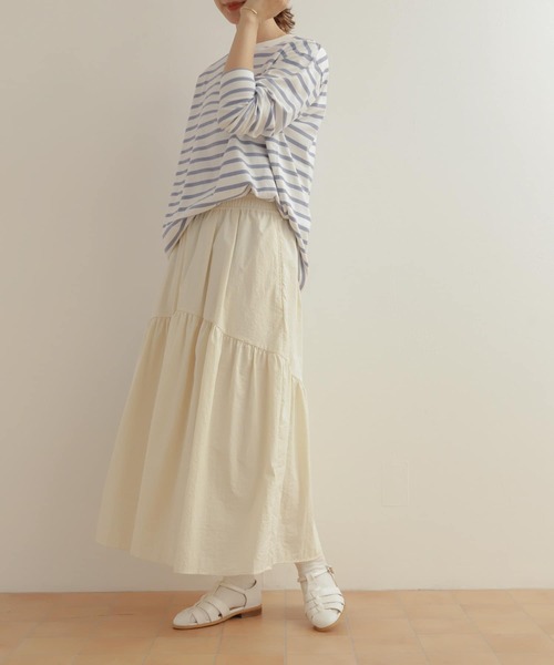 アーバンリサーチ　URBAN RESEARCH DOORSティアードスカート URBAN RESEARCH DOORS スカート ティアードスカート