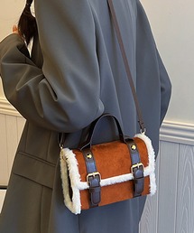 STYLEBLOCK | ファー付き2WAYミニショルダーバッグ(ショルダーバッグ)
