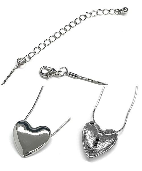 anap mimpi(アナップミンピ)の「ハートネックレス(ネックレス・レディース・ゴールド/シルバー・FREE)」の3枚目の写真