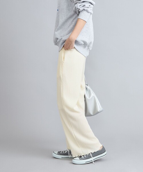 coen(コーエン)の「ポコポコイージーワイドパンツ(その他パンツ・レディース・ブラック/ナチュラル/オレンジ/ケリーグリーン・M/L)」の10枚目の写真