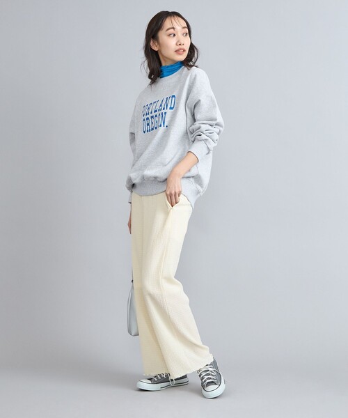 coen(コーエン)の「ポコポコイージーワイドパンツ(その他パンツ・レディース・ブラック/ナチュラル/オレンジ/ケリーグリーン・M/L)」の12枚目の写真