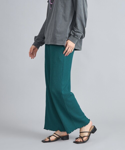 coen(コーエン)の「ポコポコイージーワイドパンツ(その他パンツ・レディース・ブラック/ナチュラル/オレンジ/ケリーグリーン・M/L)」の19枚目の写真