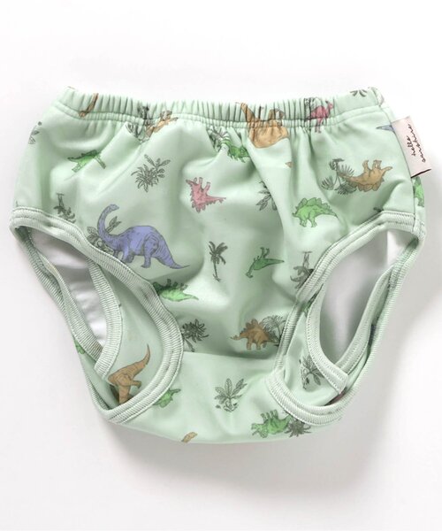 apres les cours(アプレレクール)の「【リンク/UVカット】水遊びベビーブルマ(水着・キッズ・アイボリー/ミント・80/70)」の13枚目の写真