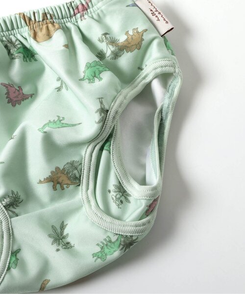 apres les cours(アプレレクール)の「【リンク/UVカット】水遊びベビーブルマ(水着・キッズ・アイボリー/ミント・80/70)」の18枚目の写真