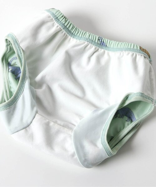 apres les cours(アプレレクール)の「【リンク/UVカット】水遊びベビーブルマ(水着・キッズ・アイボリー/ミント・80/70)」の19枚目の写真