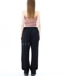 ★送料・関税込★LUV IS TRUE★MZ STAR GLITTER PANTS★ MZ STAR GLITTER PANTS (BLACK) - LUVISTRUE | 60% - Asian