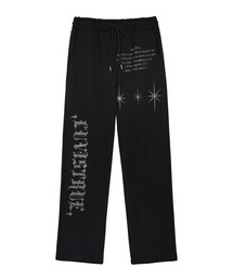 ☆韓国の人気☆【LUV IS TRUE】☆OW GLITTER JOGGE.R☆パンツ☆ LUVISTRUE（ラヴイズトゥルー）の「MZ STAR GLITTER PANTS