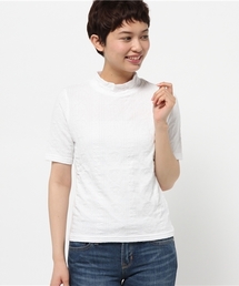 WEGO | WEGO/ケーブルハイネック5分袖Tシャツ(Tシャツ/カットソー)