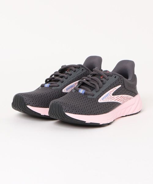 BROOKS（ブルックス）の「BROOKS/Anthem6/アンセム6/4032（スニーカー・レディース・グレー×ピンク/グレー・23.0cm/23.5cm/24.0cm/24.5cm/25.0cm/22.5cm）」の15枚目の写真