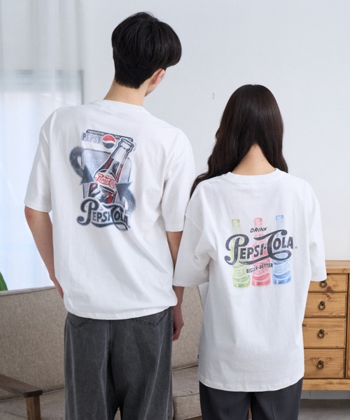 Ada.(エイダ)の「【DISCUS×PEPSI】バックプリント ルーズ 半袖T(Tシャツ/カットソー・メンズ・ブラック/ホワイト系/レッド系その他/ブルー系その他・M)」の18枚目の写真