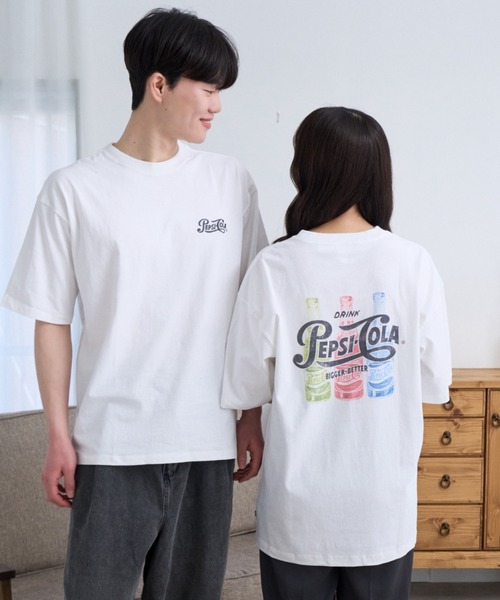 Ada.（エイダ）の「【DISCUS×PEPSI】バックプリント ルーズ 半袖T（Tシャツ/カットソー・メンズ・ブラック/ホワイト系/レッド系その他/ブルー系その他・M）」の16枚目の写真