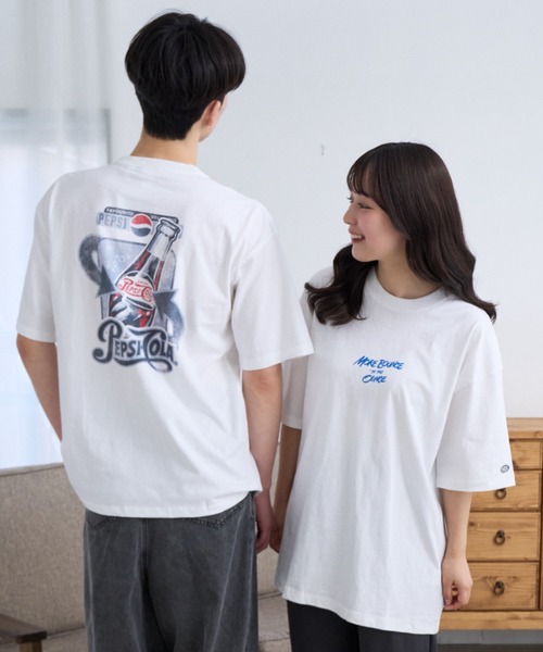 Ada.（エイダ）の「【DISCUS×PEPSI】バックプリント ルーズ 半袖T（Tシャツ/カットソー・メンズ・ブラック/ホワイト系/レッド系その他/ブルー系その他・M）」の17枚目の写真