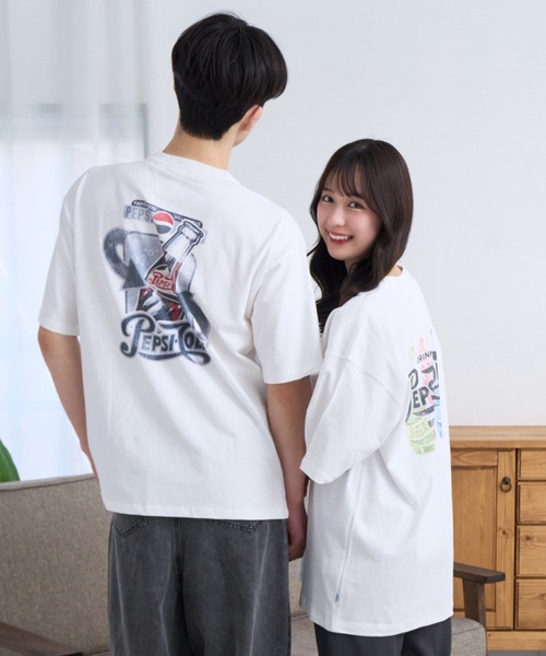 Ada.（エイダ）の「【DISCUS×PEPSI】バックプリント ルーズ 半袖T（Tシャツ/カットソー・メンズ・ブラック/ホワイト系/レッド系その他/ブルー系その他・M）」の19枚目の写真