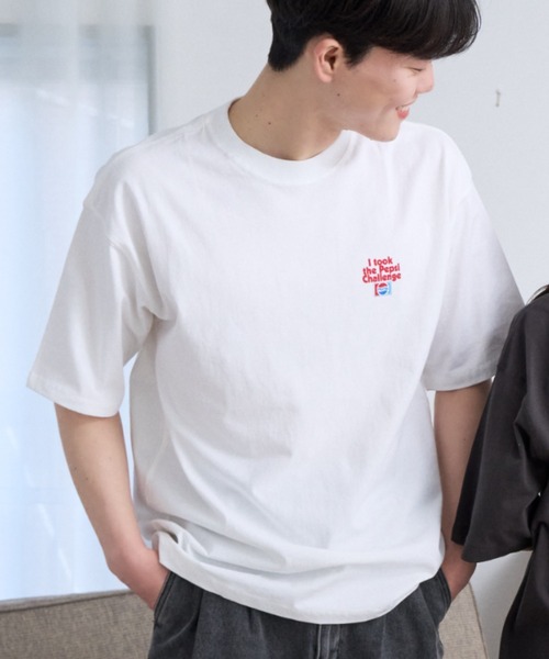 Ada.（エイダ）の「【DISCUS×PEPSI】バックプリント ルーズ 半袖T（Tシャツ/カットソー・メンズ・ブラック/ホワイト系/レッド系その他/ブルー系その他・M）」の7枚目の写真