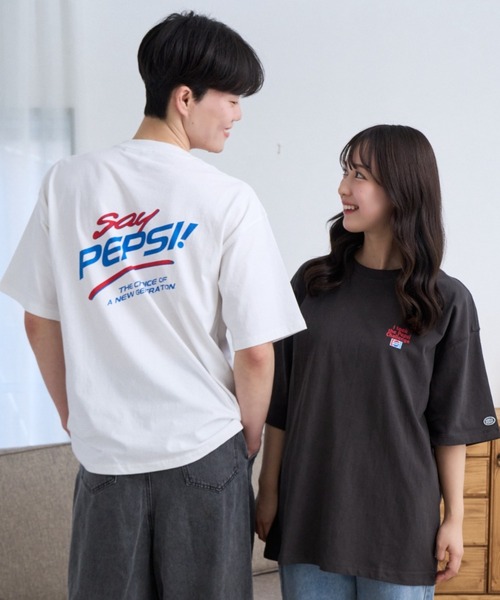 Ada.（エイダ）の「【DISCUS×PEPSI】バックプリント ルーズ 半袖T（Tシャツ/カットソー・メンズ・ブラック/ホワイト系/レッド系その他/ブルー系その他・M）」の20枚目の写真