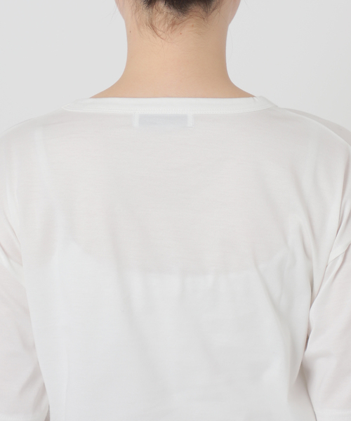 La TOTALITE(ラトータリテ)の「Le French ロゴTシャツ(Tシャツ/カットソー・レディース・ホワイト/ネイビー/ピンク系その他・FREE)」の20枚目の写真