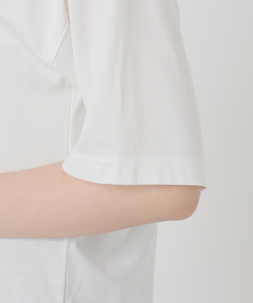 La TOTALITE(ラトータリテ)の「Le French ロゴTシャツ(Tシャツ/カットソー・レディース・ホワイト/ネイビー/ピンク系その他・FREE)」の22枚目の写真