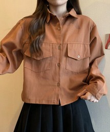 ツイルシャツジャケット