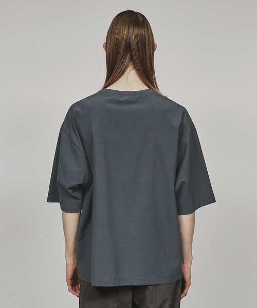 tk.TAKEO KIKUCHI(ティーケータケオキクチ)の「◆【吸水速乾】ポリトロプルオーバー(Tシャツ/カットソー・メンズ・ライトグレー/ブラック/ブルー/グレー・02/03)」の5枚目の写真