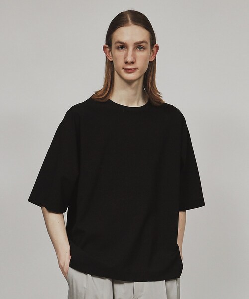 tk.TAKEO KIKUCHI(ティーケータケオキクチ)の「◆【吸水速乾】ポリトロプルオーバー(Tシャツ/カットソー・メンズ・ライトグレー/ブラック/ブルー/グレー・02/03)」の17枚目の写真