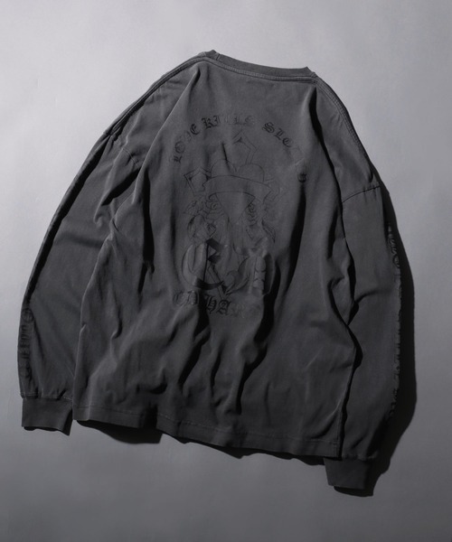 セール】Ed Hardy/エド・ハーディー オーバーサイズ ピグメント加工