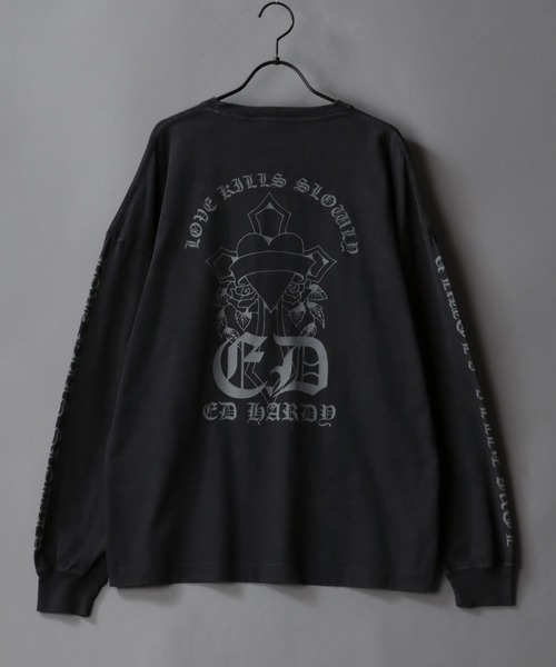 セール】Ed Hardy/エド・ハーディー オーバーサイズ ピグメント