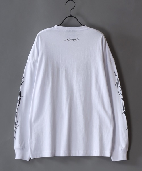 Ed Hardy/エド・ハーディー オーバーサイズ ピグメント加工