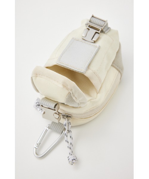 SLY（スライ）の「COMPACT UTILITY CHARM BAGコンパクトユーティリティチャームバッグ（ポーチ・レディース・アイボリー/ブラック・FREE）」の11枚目の写真