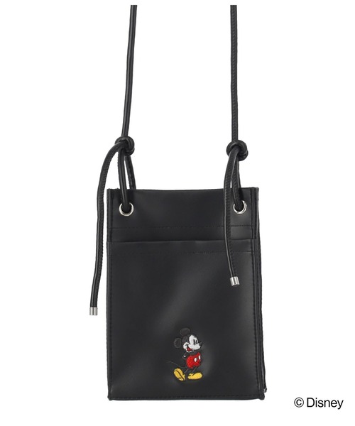 ANAP（アナップ）の「【ミッキーマウス】ANAP フェイクレザー ミニショルダーバッグ（ショルダーバッグ・レディース・ブラック・FREE）」の13枚目の写真