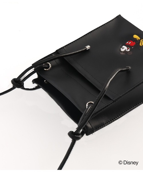 ANAP（アナップ）の「【ミッキーマウス】ANAP フェイクレザー ミニショルダーバッグ（ショルダーバッグ・レディース・ブラック・FREE）」の17枚目の写真