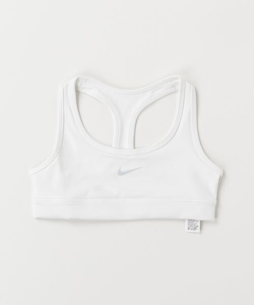 NIKE(ナイキ)の「NIKE/ナイキ BRA YTHガールズDFスウッシュブラ FJ7161-100(スポーツブラ・キッズ・ホワイト・130cm/140cm/150cm/160cm)」の3枚目の写真