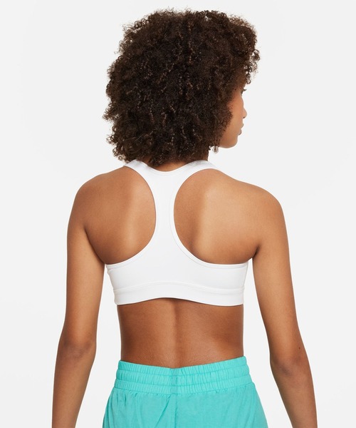 NIKE(ナイキ)の「NIKE/ナイキ BRA YTHガールズDFスウッシュブラ FJ7161-100(スポーツブラ・キッズ・ホワイト・130cm/140cm/150cm/160cm)」の7枚目の写真