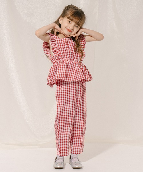 URBAN CHERRY（アーバンチェリー）の「【SEEM/シーム】タックテーパードパンツ（その他パンツ・キッズ・グリーン/ブラック/レッド・110cm/120cm/130cm/140cm/150cm）」の19枚目の写真